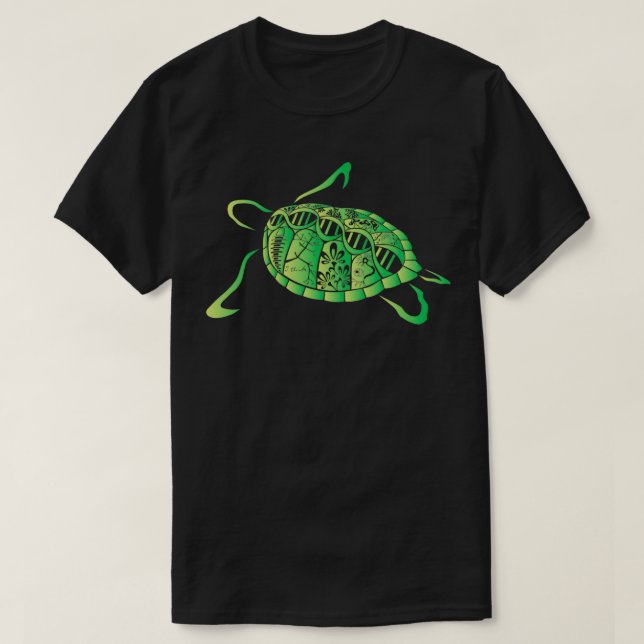 Camiseta Tortuga de Ciencias Biológicas (Diseño del anverso)
