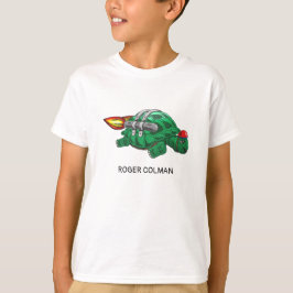 Camiseta Tortuga de cohetes