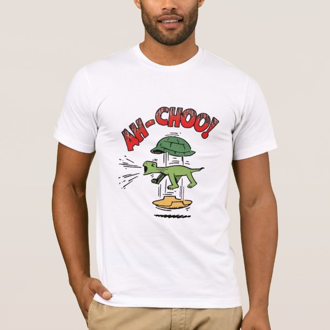 Camiseta Tortuga de estornudo (Anverso)