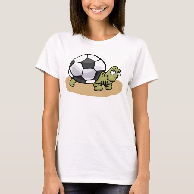 Camiseta Tortuga de fútbol (Anverso)