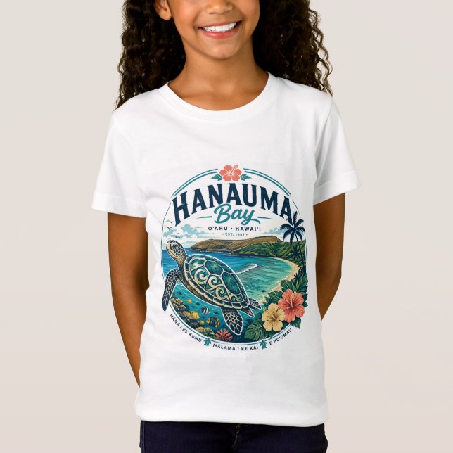 Camiseta Tortuga de Hawái (Anverso)