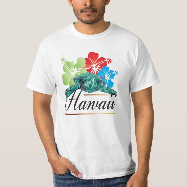 Camiseta Tortuga de Hawaii (Anverso)
