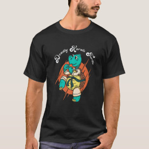Camiseta Tortuga de Karate Divertida Combate Mortal de Tort