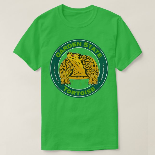 Camiseta Tortuga de la caja oriental de Tortoise State Gard (Diseño del anverso)
