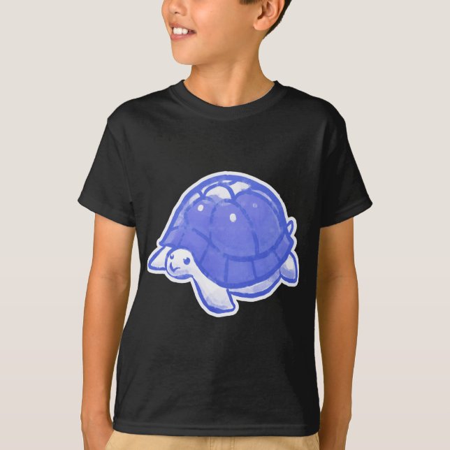 Camiseta Tortuga de la estrella azul (Anverso)