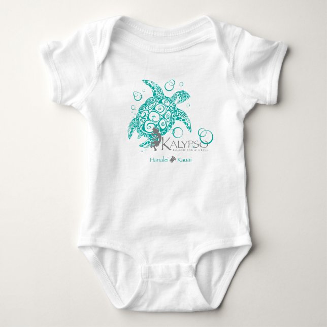 Camiseta Tortuga de mar de Kalypso (Anverso)