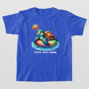 Camiseta Tortuga de mar de personalizable suave