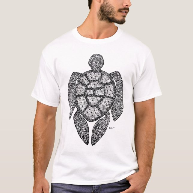 Camiseta Tortuga de mar gigante (Anverso)