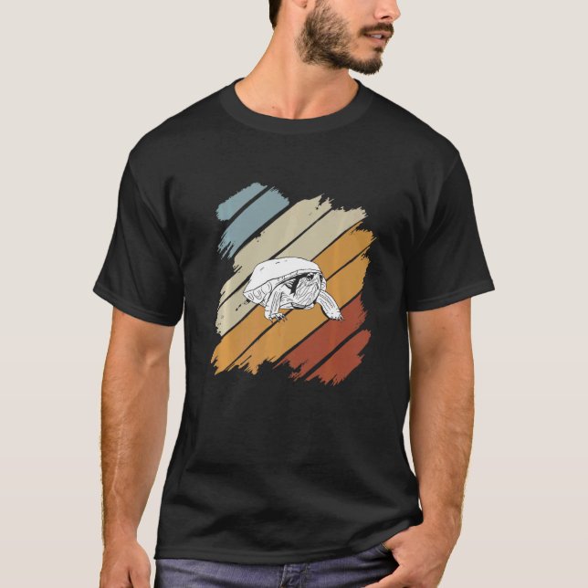 Camiseta Tortuga De Mar Para Hombres Mujeres Tortoise Cabez (Anverso)