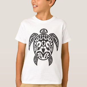Camiseta Tortuga de mar tribal