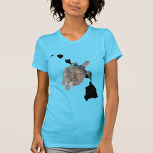 Camiseta Tortuga de Oahu de las islas de Hawaii