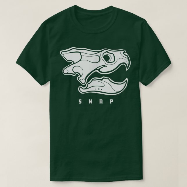 Camiseta Tortuga de paro común , vista lateral  (Diseño del anverso)