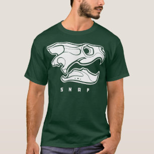 Camiseta Tortuga de paro común , vista lateral 