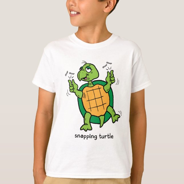 Camiseta tortuga de rotura (Anverso)