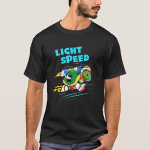 Camiseta Tortuga de velocidad ligera Rocket Reptile Jetpack