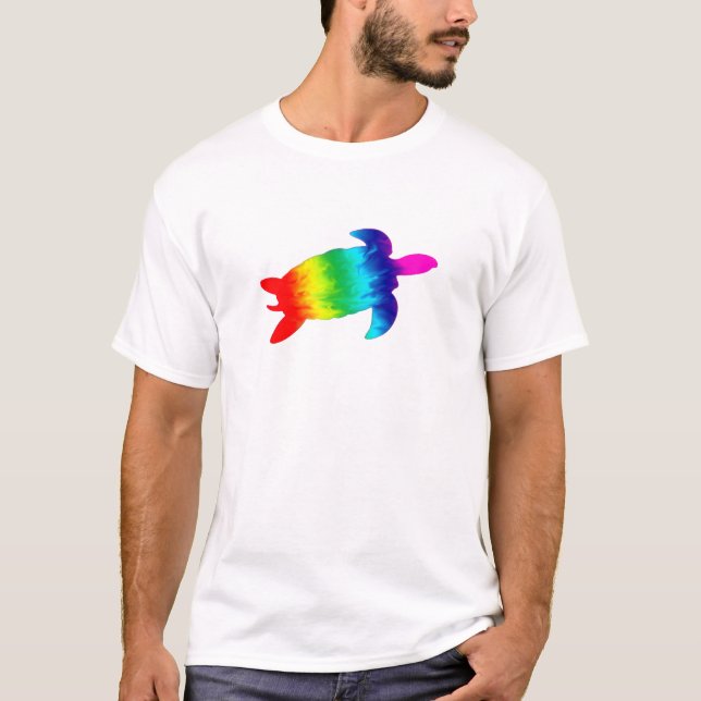 Camiseta Tortuga del arco iris (Anverso)