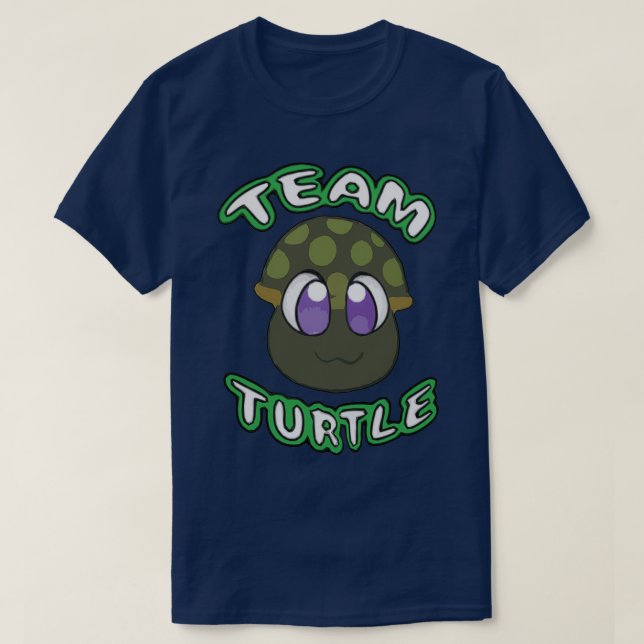 Camiseta Tortuga del equipo de Tofuu (Diseño del anverso)