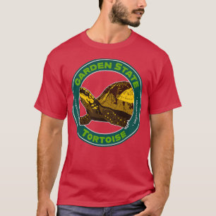Camiseta Tortuga del estado del jardín Tortoise Flowback Bo