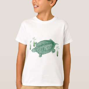 Camiseta Tortuga del Mar Verde