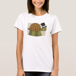 Camiseta Tortuga del sombrero de copa