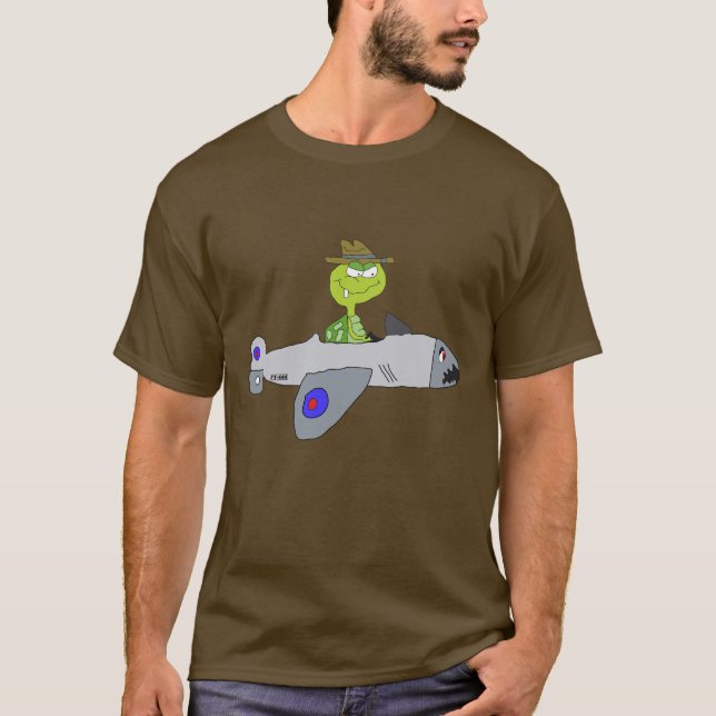 Camiseta Tortuga del vuelo (Anverso)
