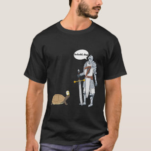 Camiseta Tortuga divertida de perro con un Gorra sacerdote,