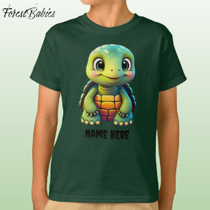 Camiseta Tortuga divertida gráfico de tortuga de dibujos an