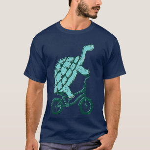 Camiseta Tortuga en bicicleta