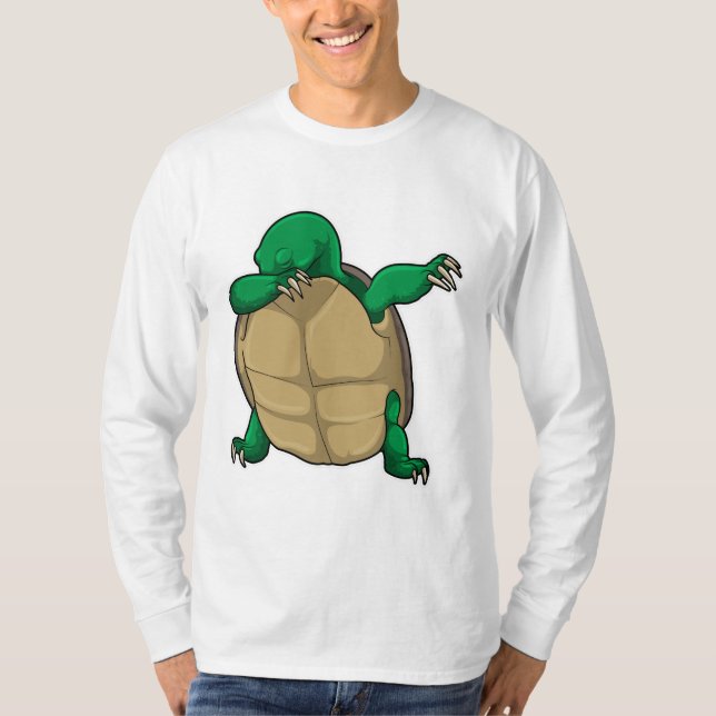 Camiseta Tortuga en Hip Hop Dance Dab (Anverso)