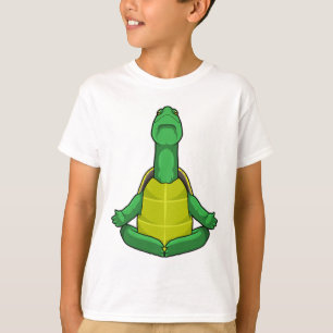 Camiseta Tortuga en la meditación del yoga