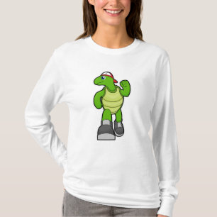 Camiseta Tortuga en marcha con tapón