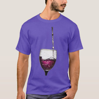 Camiseta Tortuga en un vaso de vino