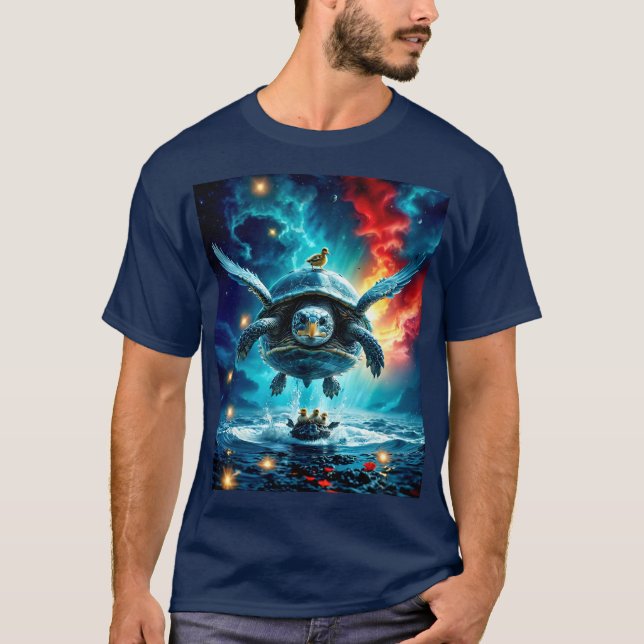 Camiseta Tortuga en una misión (Anverso)
