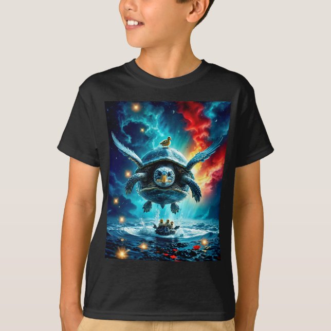 Camiseta Tortuga en una misión (Anverso)