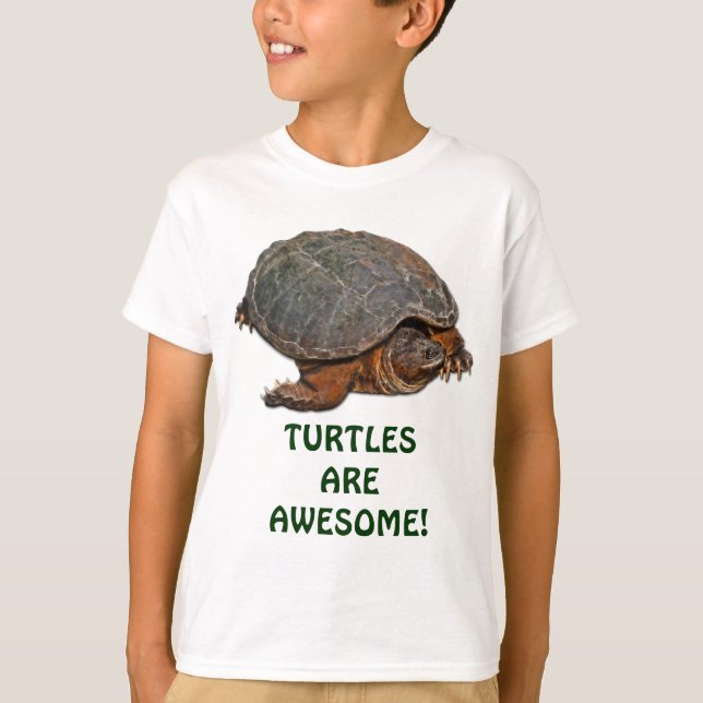 Camiseta Tortuga encantadora de Terrapin (Anverso)