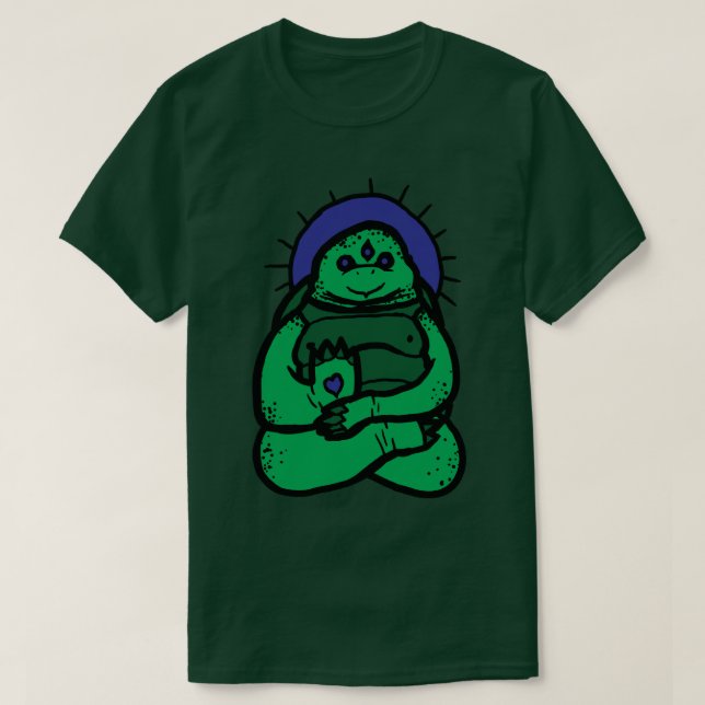 Camiseta Tortuga espiritual (Diseño del anverso)
