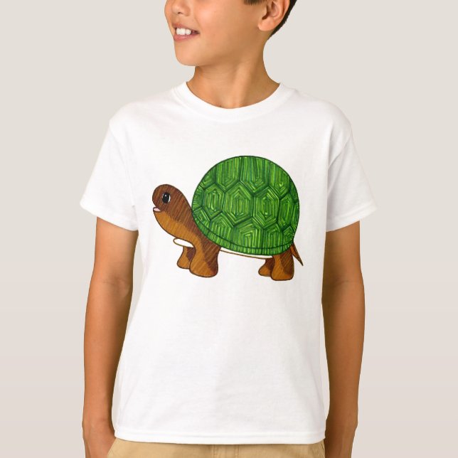 Camiseta Tortuga feliz (Anverso)