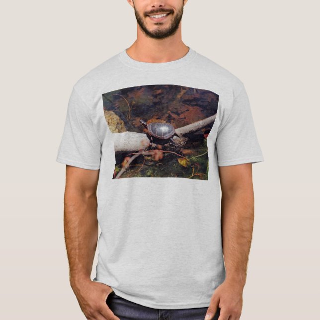 Camiseta Tortuga feliz (Anverso)