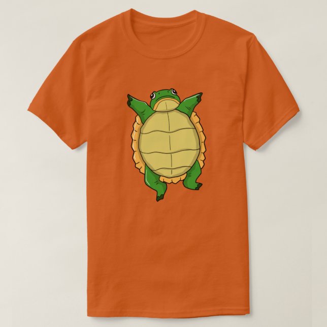 Camiseta Tortuga Feliz (Diseño del anverso)