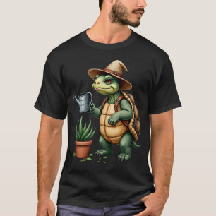 Camiseta Tortuga gruñona planta padre jardinería suculenta