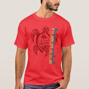 Camiseta Tortuga Guam Hafa Adai Chamorro Pesca Guamanian R