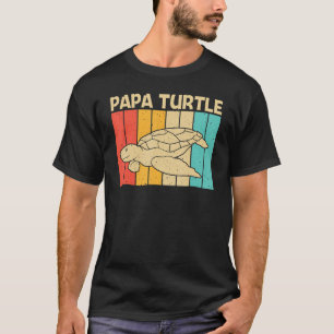 Camiseta Tortuga Guay Para Hombres Animales Acuáticos De To