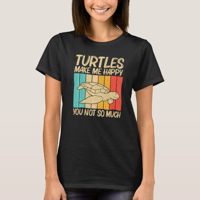Camiseta Tortuga Guay Para Hombres Mujeres Anima Acuática D (Anverso)