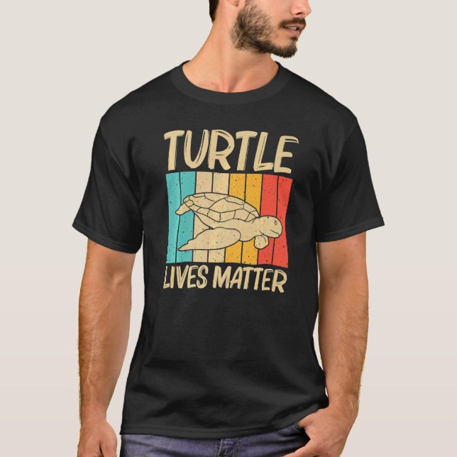 Camiseta Tortuga Guay Para Hombres Mujeres Anima Acuática D (Anverso)