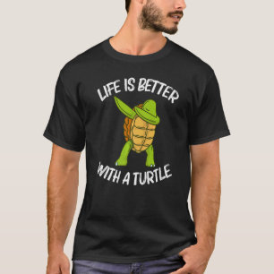 Camiseta Tortuga Guay Para Hombres Mujeres Dabbing Sea Tort