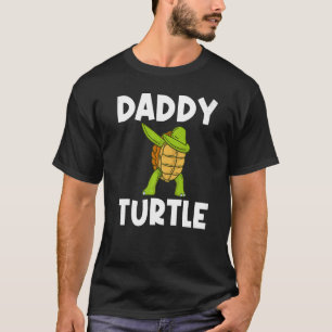 Camiseta Tortuga Guay Para Hombres Papá Dabbing Sea Tortois