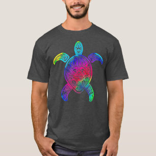 Camiseta Tortuga hawaiana de tinte, Hawaii para hombres y w