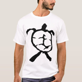 Camiseta Tortuga hawaiana - negro