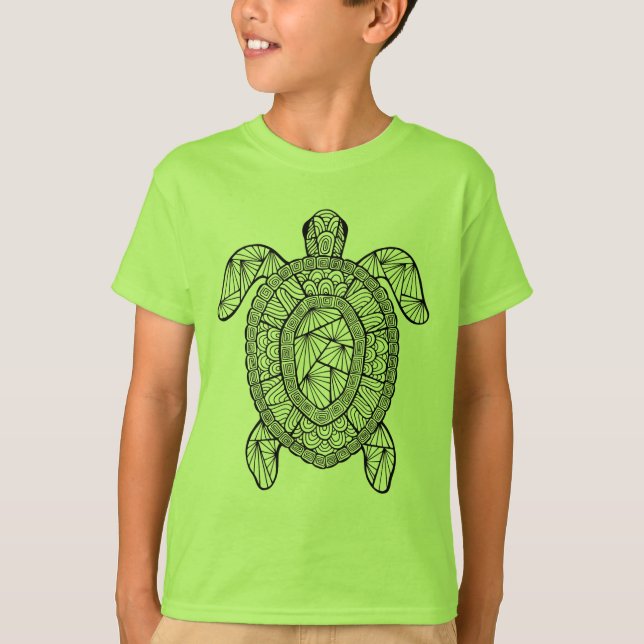 Camiseta Tortuga inspirada (Anverso)