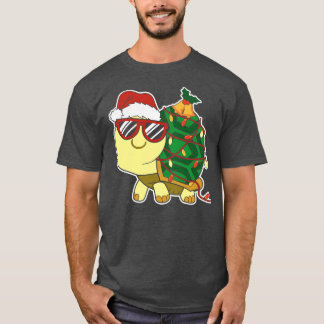 Camiseta Tortuga Kawaii Kame Árbol de Navidad
